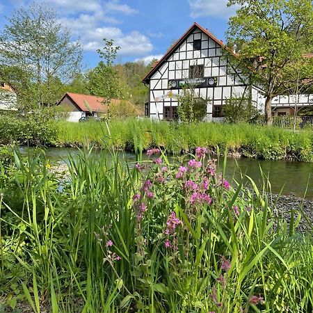 Landhotel Der Distelhof Mit Scheunencafe Dillstadt Exterior foto